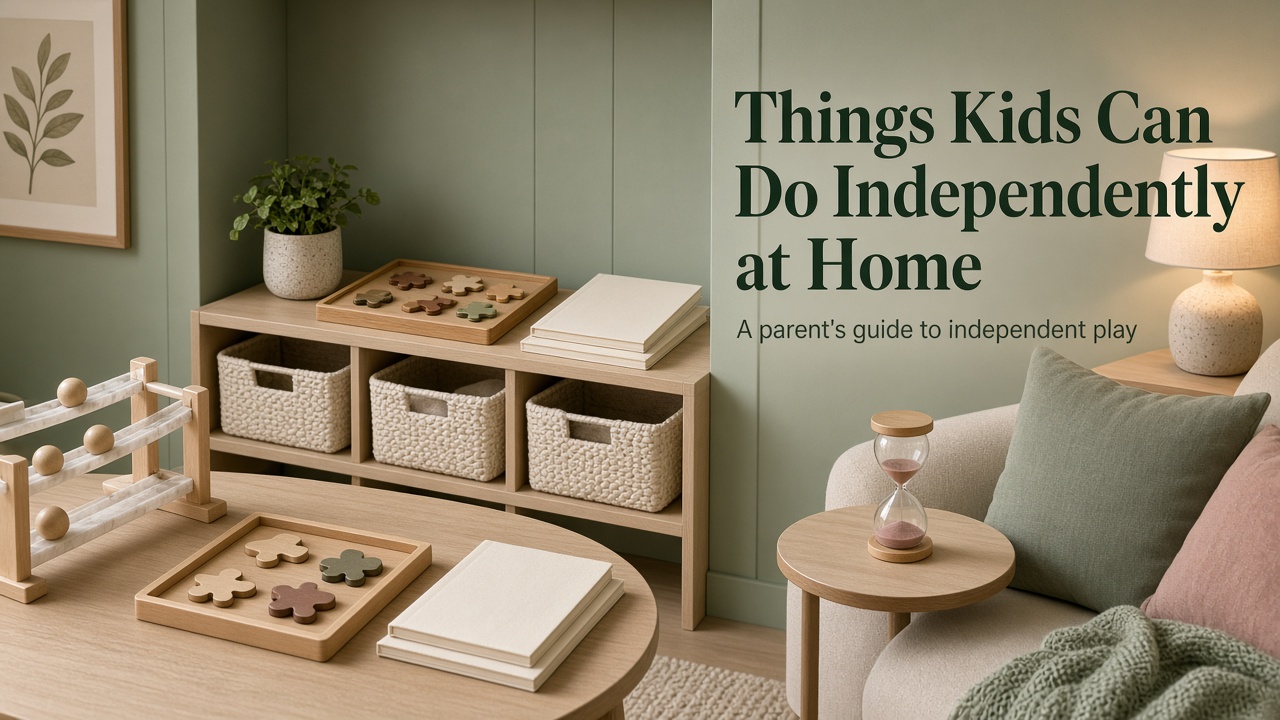Things Kids Can Do Independently at Home