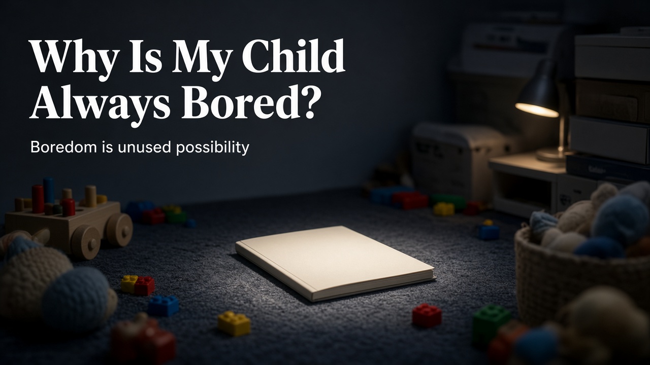 Why Is My Child Always Bored?